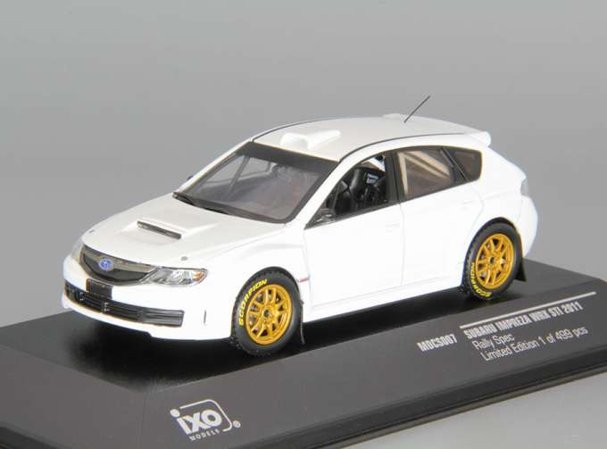SUBARU Impreza WRX STI Rally Spec (2011), white