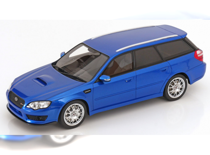 SUBARU Legacy Touring Wagon STI (2007), blue metallic