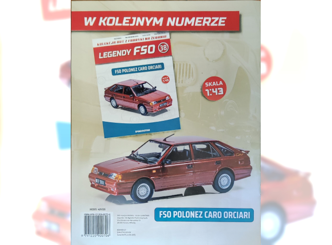 FSO POLONEZ Caro Orciari, Kultowe Legendy FSO 38