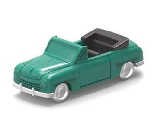 FIAT 1400 Cabriolet Open (1950), Green