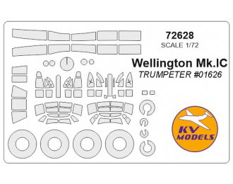 Маски окрасочные для Wellington Mk.IC