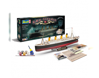 Сборная модель Океанский лайнер Titanic (Подарочный набор "100-летняя годовщина Титаника")