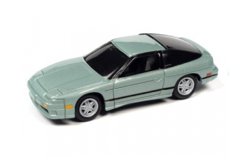 NISSAN 240SX (1990) Silver Green Pearl 1x , NISSAN Fairlady 300ZX (1985), Black Blue Body/Silver 1x