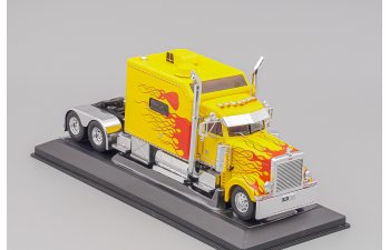 PETERBILT 379 Custom towing vehicle (2002), yellow red