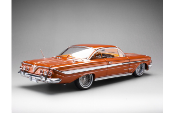 CHEVROLET Impala Cabriolet Hard top Lowrider (1961), orange