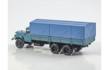 ЗИL-133ГЯ бортовой с тентом, морская волна