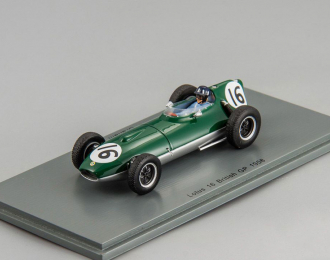 Lotus 16 #16 14th British GP 1958 Graham Hill