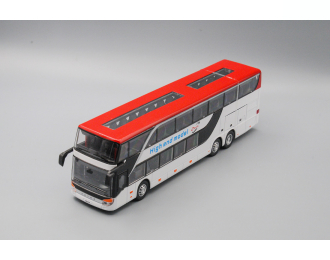 Автобус SETRA белый. 260х60 мм.