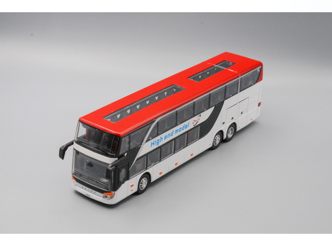 Автобус SETRA белый. 260х60 мм.