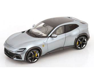 FERRARI Purosangue Suv Panoramic Roof (2022) - Polyfoam Packaging, Grigio Titanio - Grey