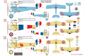 Сборная модель Nieuport Ni-11 Bébé "French Aces"