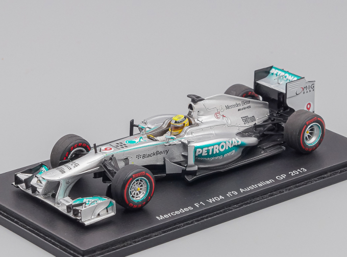 MERCEDES-BENZ No9 Australian GP Nico Rosberg F1 (2013), silver