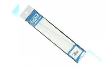 Пластиковый профиль квадратная трубка 4*4*250мм, 4шт