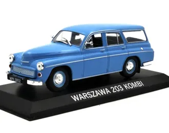 WARSZAWA 203 Kombi (1965), blue