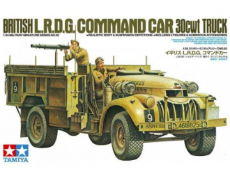 Сборная модель Английский автомобиль British LRDG Chevrolet - CA192, с двумя фигурами. Ограниченный выпуск!!!