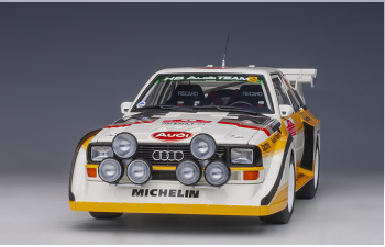 Audi Quattro S1 #5 Rally San Remo 1985 Победитель W. Röhrl/C. Geistdörfer