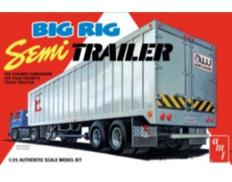 Сборная модель Big Rig Semi Trailer (Does not include cab), plastic modelkit