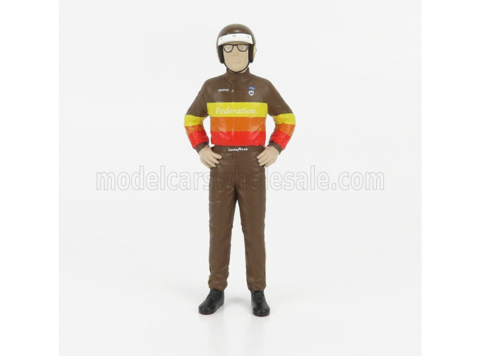 FIGURES DRIVER FIGURE ALLAN MOFFAT, BROWN