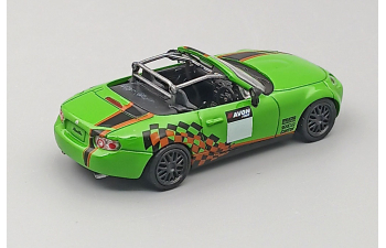 MAZDA MX-5 Race Car NC (2005), green