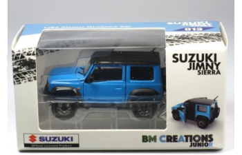 SUZUKI Jimny LB74 (2018) (праворульный), синий с черным верхом