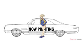 Сборная модель Egg Girls 1966 American Coupe Type B “Amy McDonnell” w/Figure