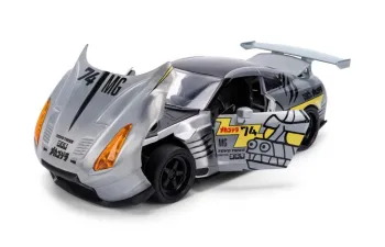 NISSAN GT-R (R35) Ben Sopra "Mechagodzilla" (2009), silver-grey / with decor