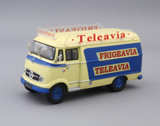 MERCEDES-BENZ L319 Teleavia, blue / light yellow