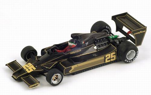 LOTUS 78 25 6th German GP 1978 Hector Rebaque (FI), black