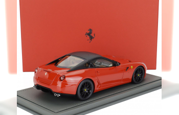 FERRARI 599 Gtb Fiorano (2007) - F1 Gear Box - Cambio F1 - Con Vetrina - With Showcase, Rosso Corsa - Red Black