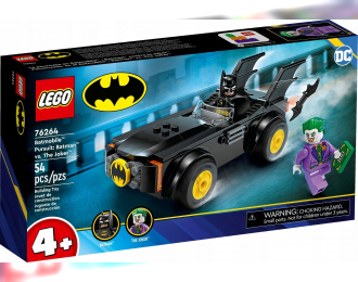 BATMAN Lego - Batmobile - Batman Vs The Joker - 54 Pezzi - 54 Pieces, Black