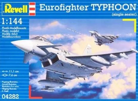 Сборная модель Европейский многоцелевой истребитель Eurofighter Typhoon EF-2000