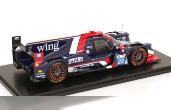 ORECA 07 Gibson Gk428 4.2l V8 Team United Autosports №22 Winner Lmp2 Class 24h Le Mans (2024) Bijoy Garg - Oliver Jarvis - Nolan Siegel, Blue Red White