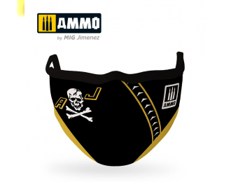 AMMO Face Mask "Jolly Rogers" (Hygienic protective mask 100% polyester)