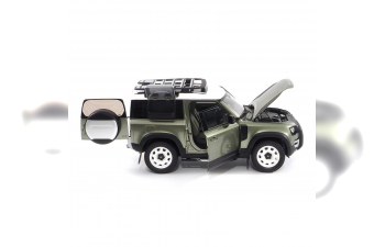 LAND ROVER Defender 90 WITH ROOF PACK - 2020 - PANGEA GREEN