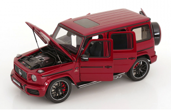 MERCEDES-BENZ AMG G-class G63 (2019), red metallic