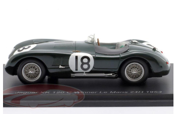 JAGUAR  XK 120C #18 Winner 24h LeMans Tony Rolt, Duncan Hamilton (1953)