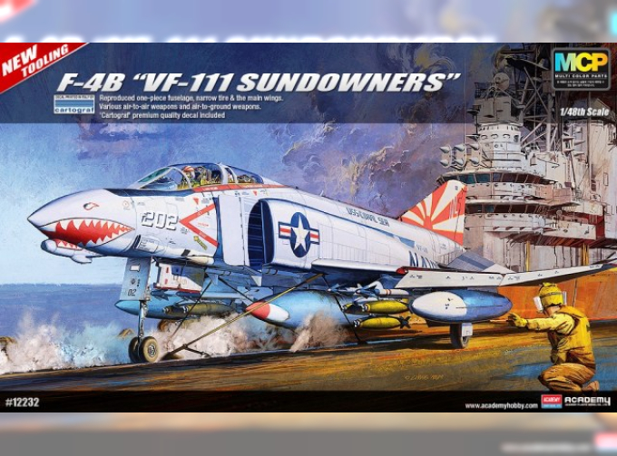 Сборная модель Самолет F-4B Sundowners