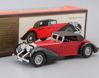 HISPANO SUIZA (1938), Models of Yesteryear, red / black