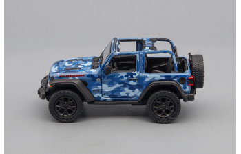 JEEP Wrangler Open (2018), camouflage blue