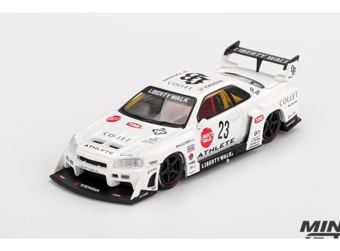 NISSAN LB-ER34 Super Silhouette "ATHLETE/COLLET"