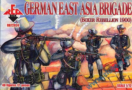 Сборная модель Немецкая восточноазиатская бригада 1900