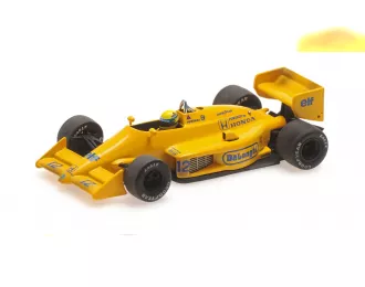 LOTUS F1 Honda 99t №12 Winner Monaco Gp Dirty Version (1987) Ayrton Senna - First Victory F1 Monaco Gp, Yellow