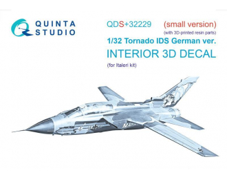 3D Декаль интерьера кабины Tornado IDS German (Italeri) (Малая версия) (с 3D-печатными деталями)