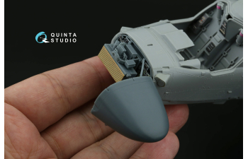 3D Декаль Радарный отсек с носовым конусом для Ка-52М (Quinta Models) (с 3D-печатными деталями)