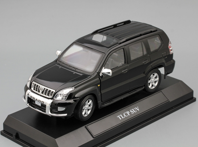 TOYOTA Land Cruiser Prado SUV, black