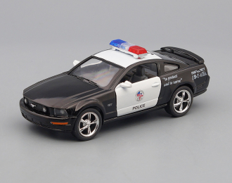 FORD Mustang GT Police (2006), black / white