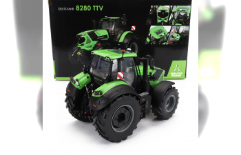 DEUTZ-FAHR 8280 Ttv Tractor (2023), Green Black