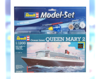 Сборная модель Лайнер Queen Mary 2 (подарочный набор)