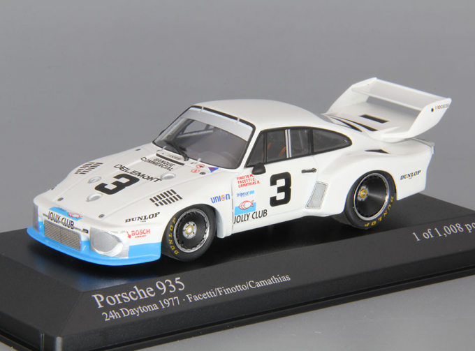 PORSCHE 935 "Jolly Club" Facetti / Finotto / Camathias 24h Daytona (1977), white