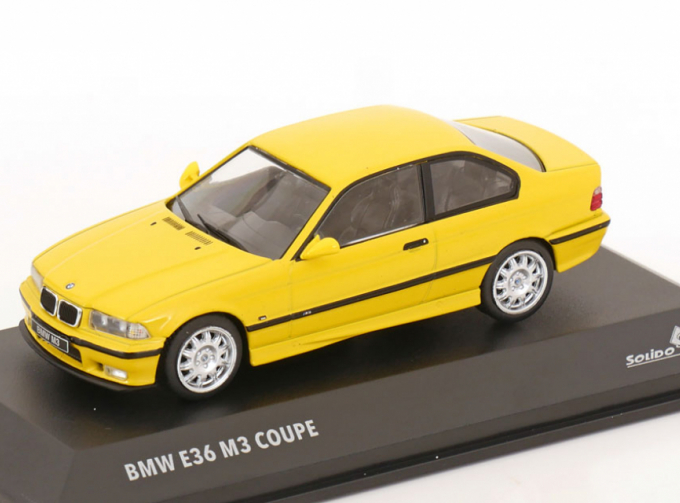 BMW M3 (E36) Coupe (1999), yellow